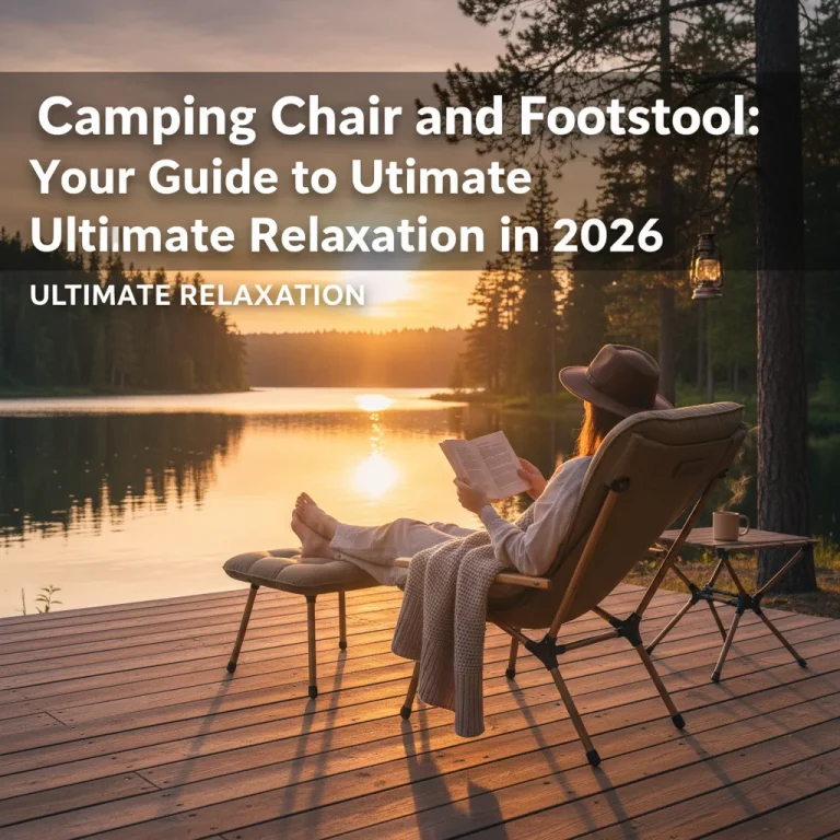 Camping Chair and Footstool: Your Guide to Ultimate Relaxation in 2026