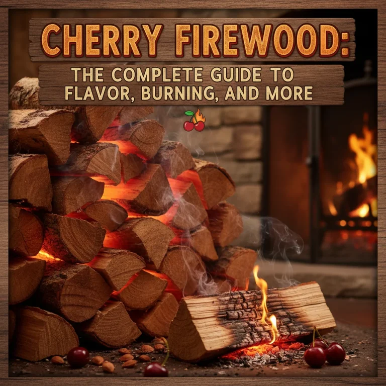 Cherry Firewood: The Complete Guide to Flavor, Burning, and More