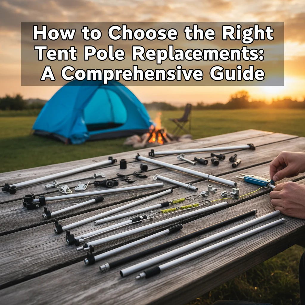 How to Choose the Right Tent Pole Replacements: A Comprehensive Guide