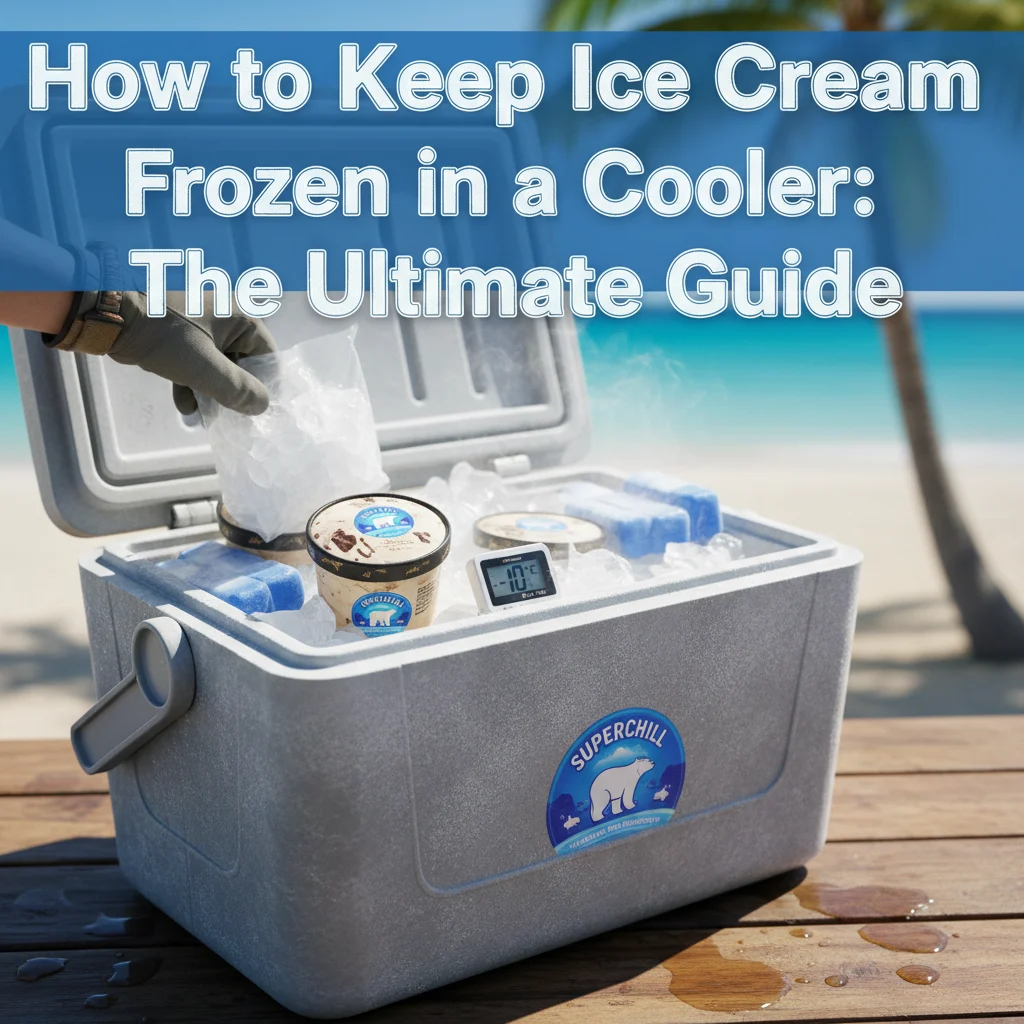 How to Keep Ice Cream Frozen in a Cooler: The Ultimate Guide