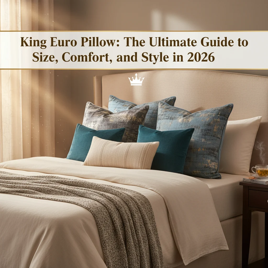 King Euro Pillow: The Ultimate Guide to Size, Comfort, and Style in 2026