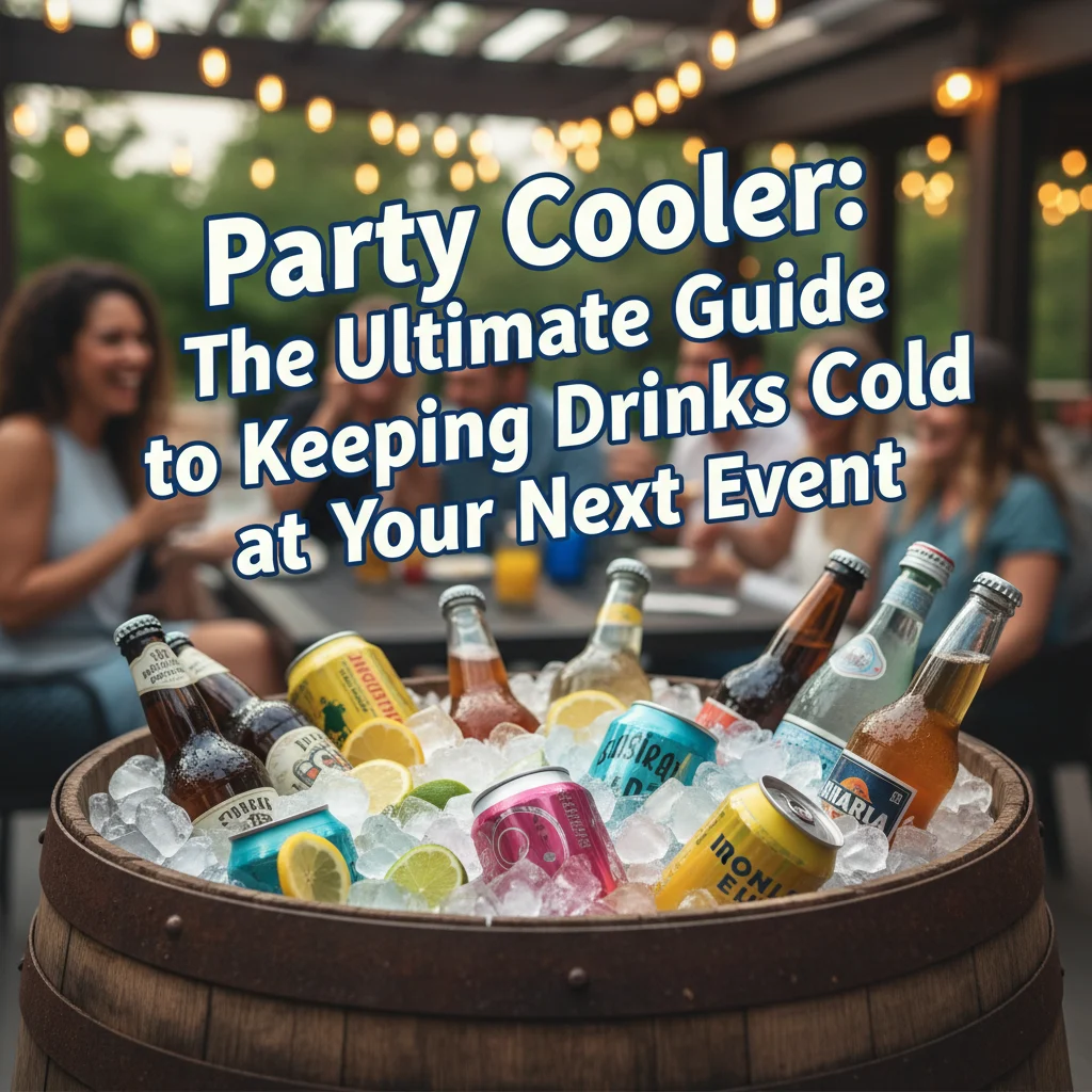 Party Cooler: The Ultimate Guide to Keeping Drinks Cold at Your Next Event