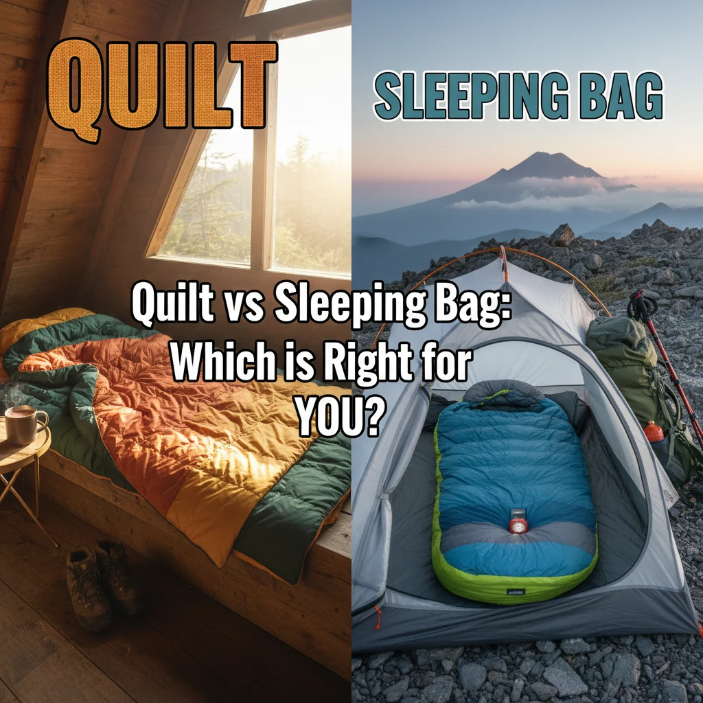 Quilt vs Sleeping Bag: Which is Right for YOU?
