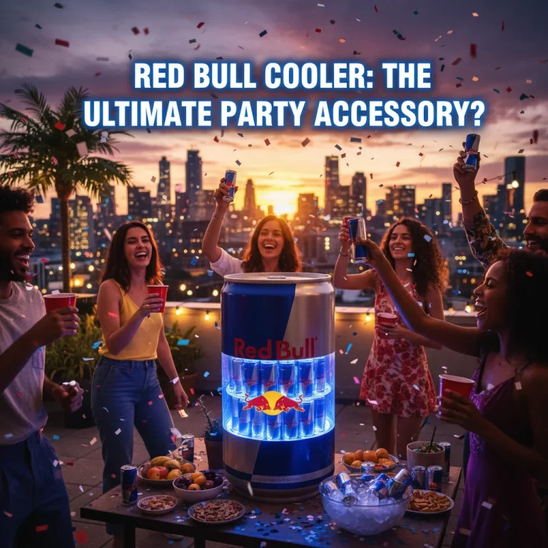 Red Bull Cooler: The Ultimate Party Accessory?