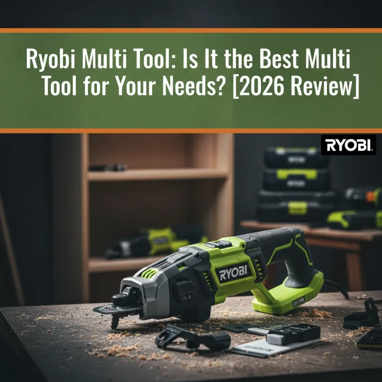 Ryobi Multi Tool: Is It the Best Multi Tool for Your Needs? [2026 Review]