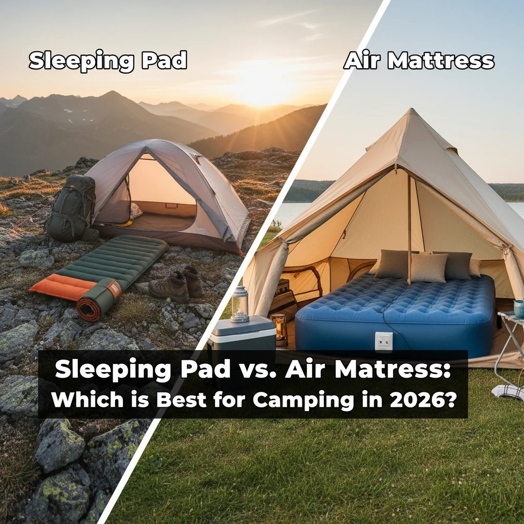 Sleeping Pad vs. Air Mattress: Which is Best for Camping in 2026?