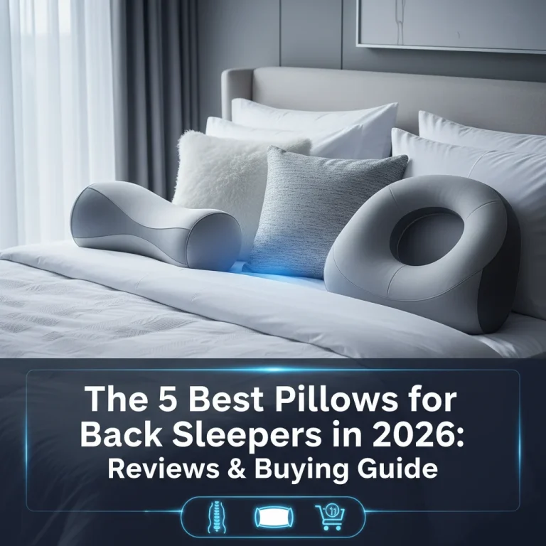 The 5 Best Pillows for Back Sleepers in 2026: Reviews & Buying Guide