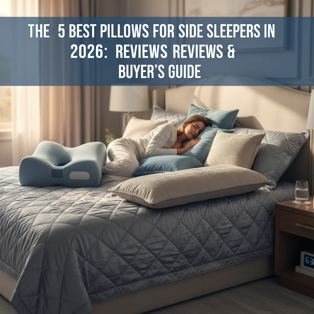 The 5 Best Pillows for Side Sleepers in 2026: Reviews & Buyer’s Guide