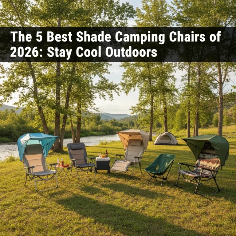 The 5 Best Shade Camping Chairs of 2026: Stay Cool Outdoors