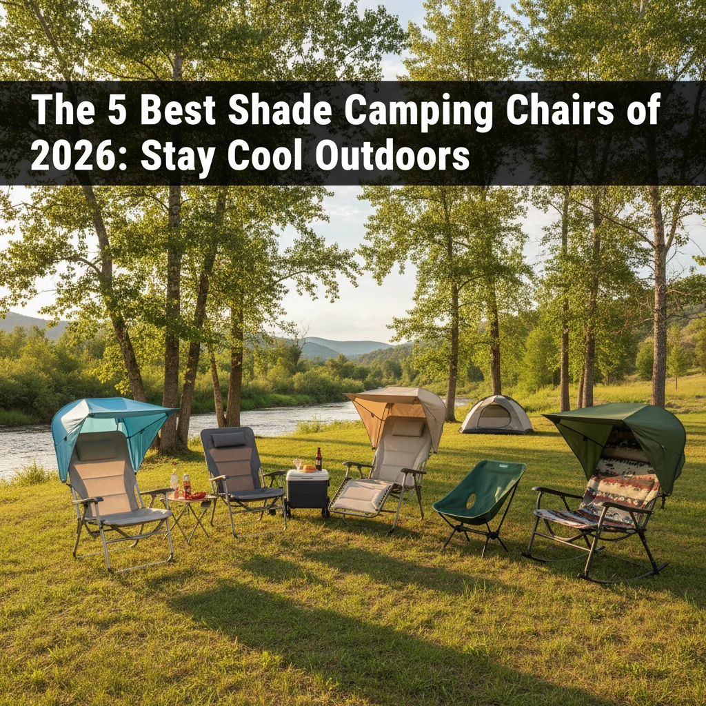 The 5 Best Shade Camping Chairs of 2026: Stay Cool Outdoors