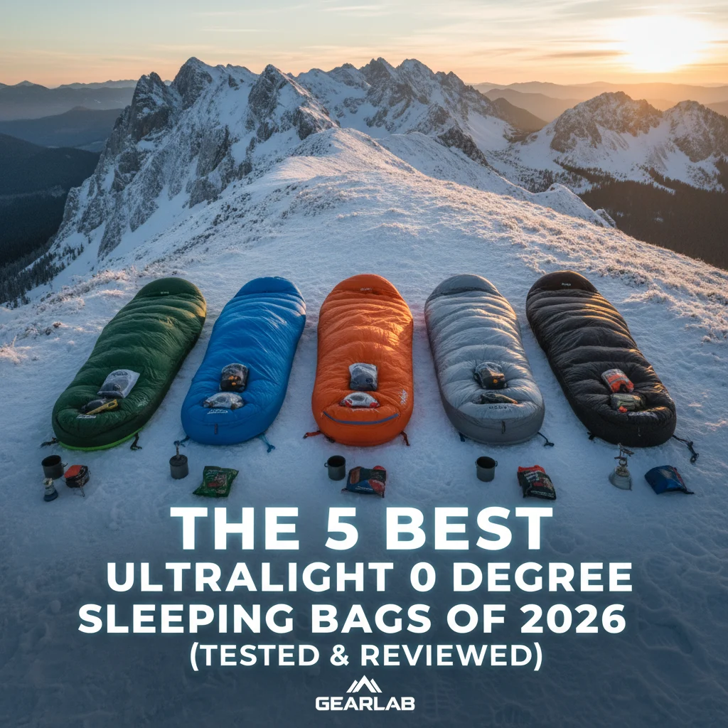 The 5 Best Ultralight 0 Degree Sleeping Bags of 2026 (Tested & Reviewed)