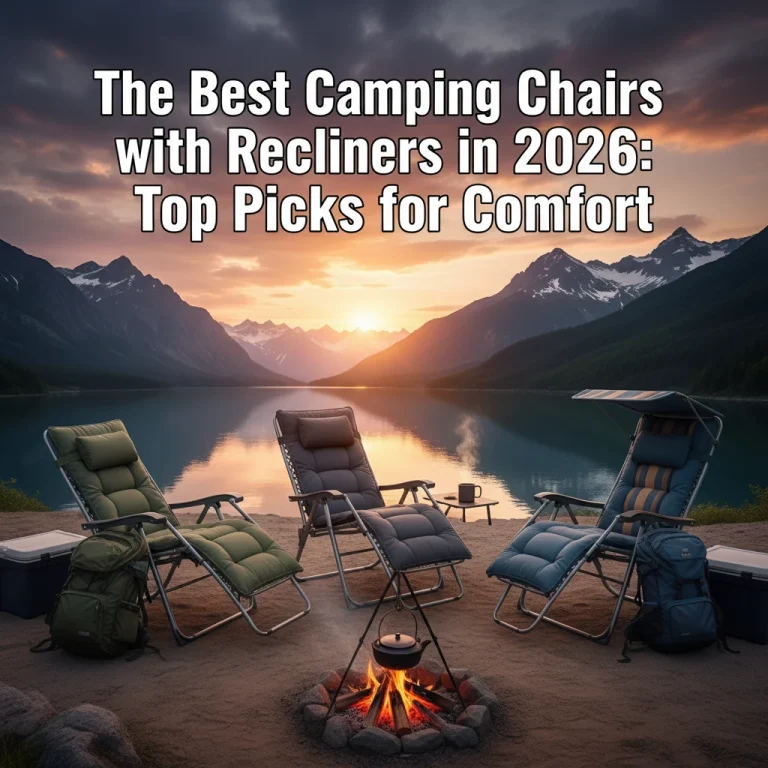 The Best Camping Chairs with Recliners in 2026: Top Picks for Comfort
