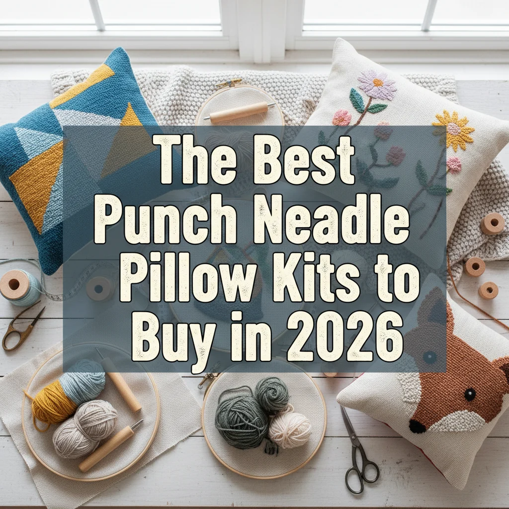 The Best Punch Needle Pillow Kits to Buy in 2026