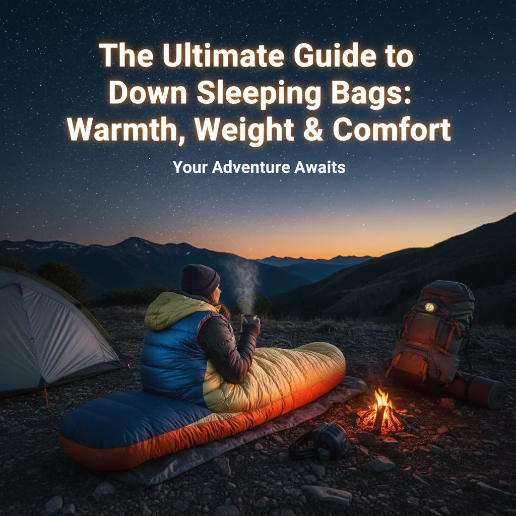 The Ultimate Guide to Down Sleeping Bags: Warmth, Weight & Comfort