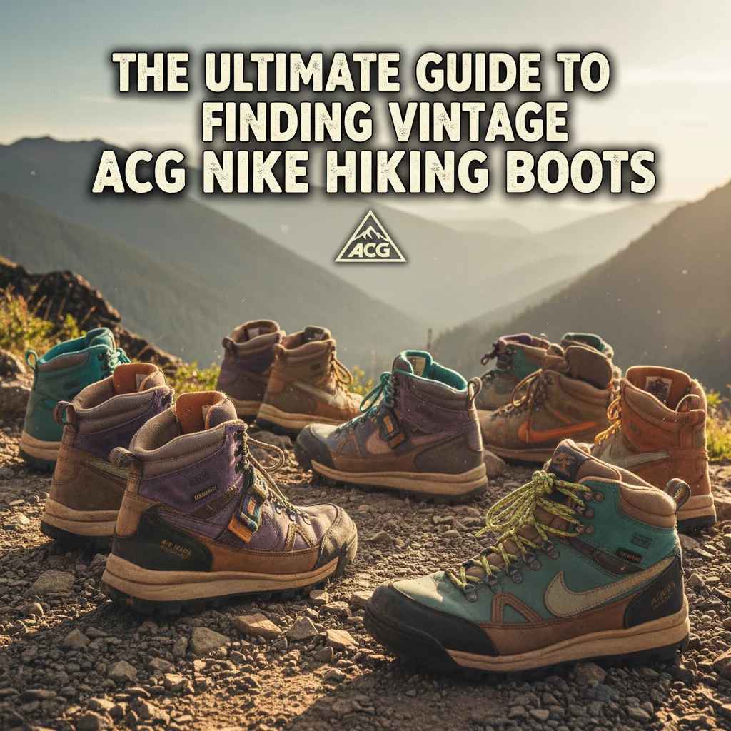The Ultimate Guide to Finding Vintage ACG Nike Hiking Boots