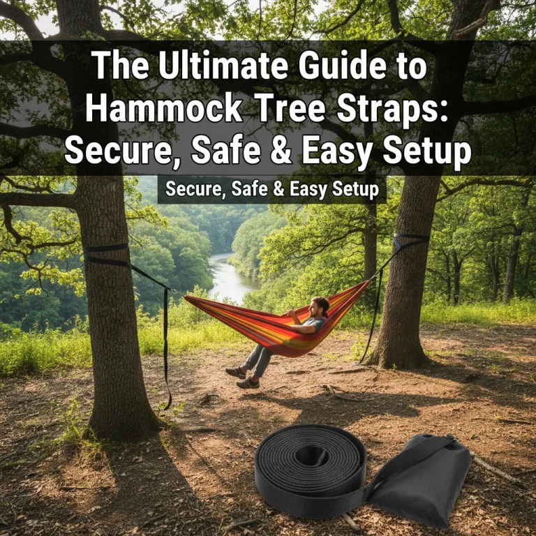 The Ultimate Guide to Hammock Tree Straps: Secure, Safe & Easy Setup
