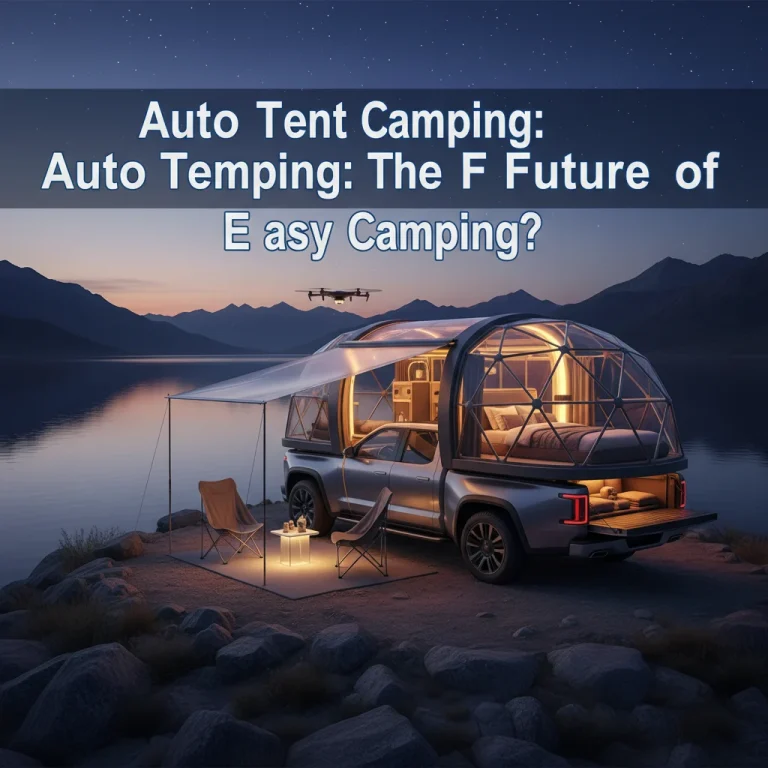 Auto Tent Camping: The Future of Easy Camping?