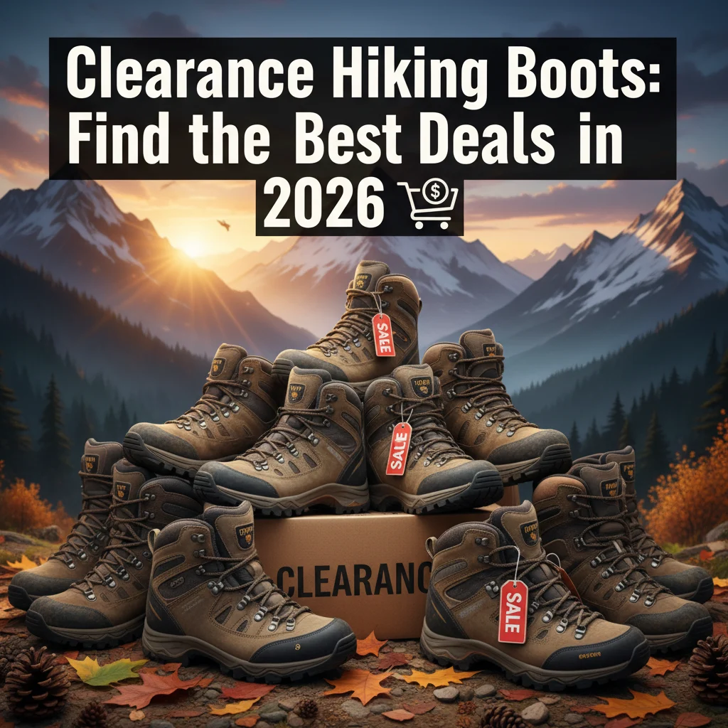 Clearance Hiking Boots: Find the Best Deals in 2026