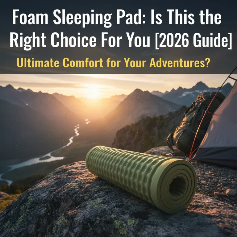Foam Sleeping Pad: Is This the Right Choice For You? [2026 Guide]