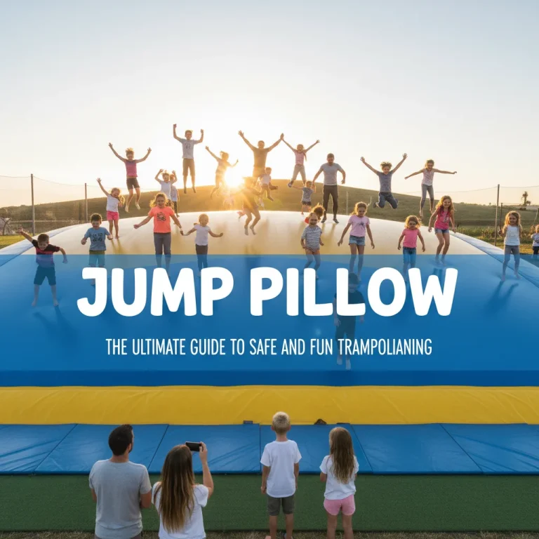Jump Pillow: The Ultimate Guide to Safe and Fun Trampolining