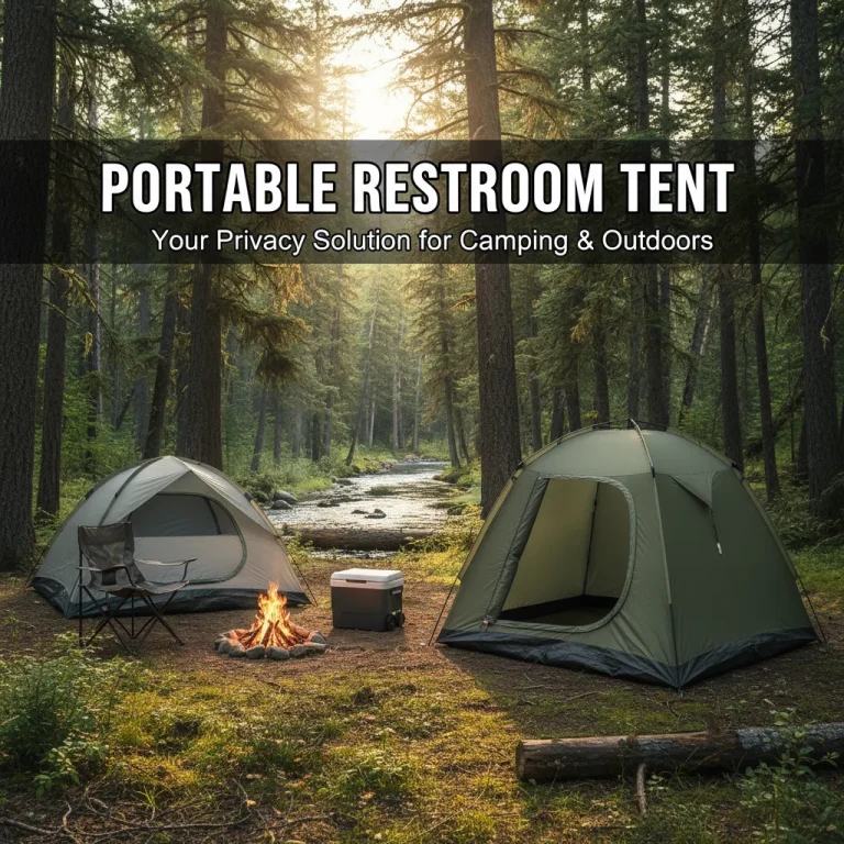 Portable Restroom Tent: Your Privacy Solution for Camping & Outdoors
