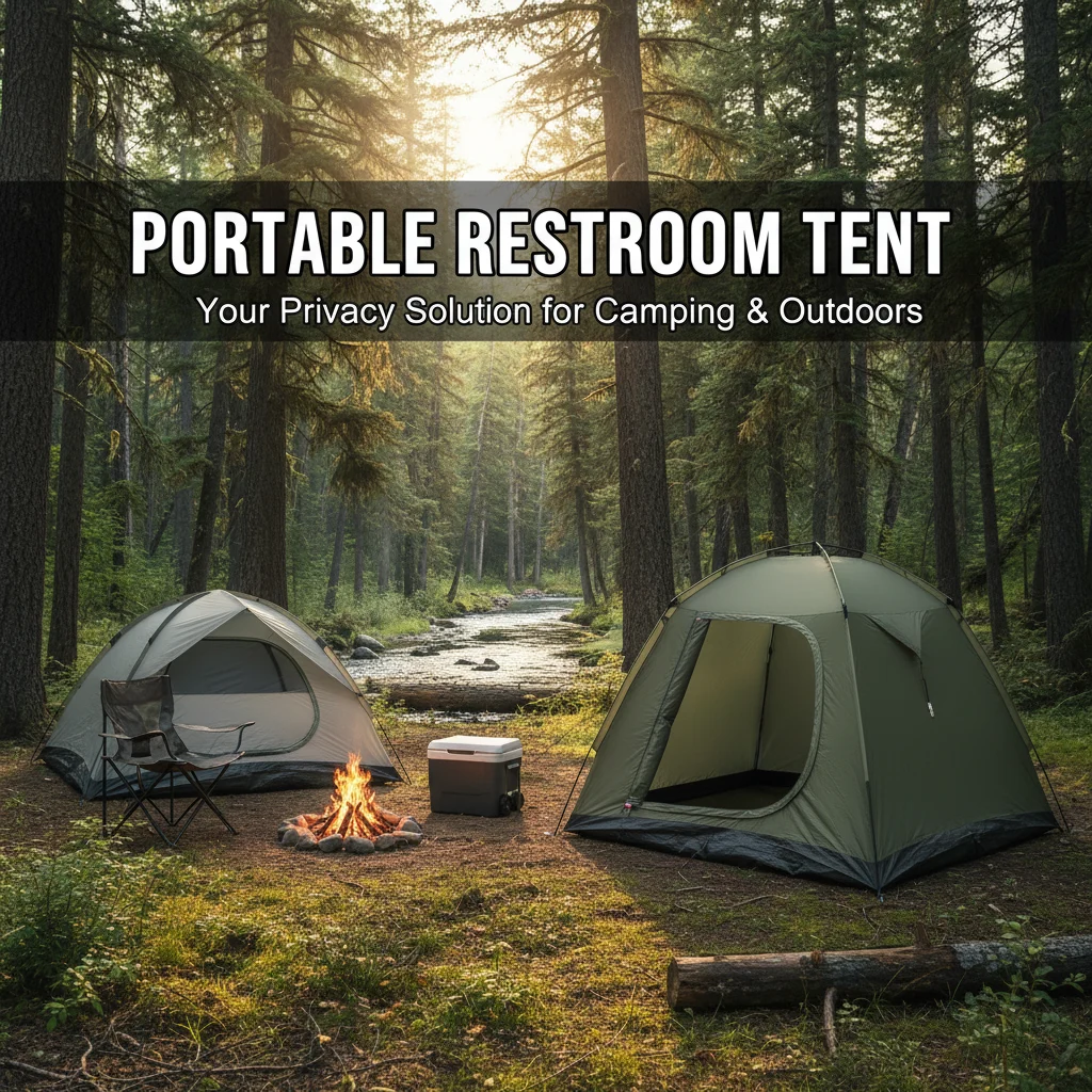 Portable Restroom Tent: Your Privacy Solution for Camping & Outdoors