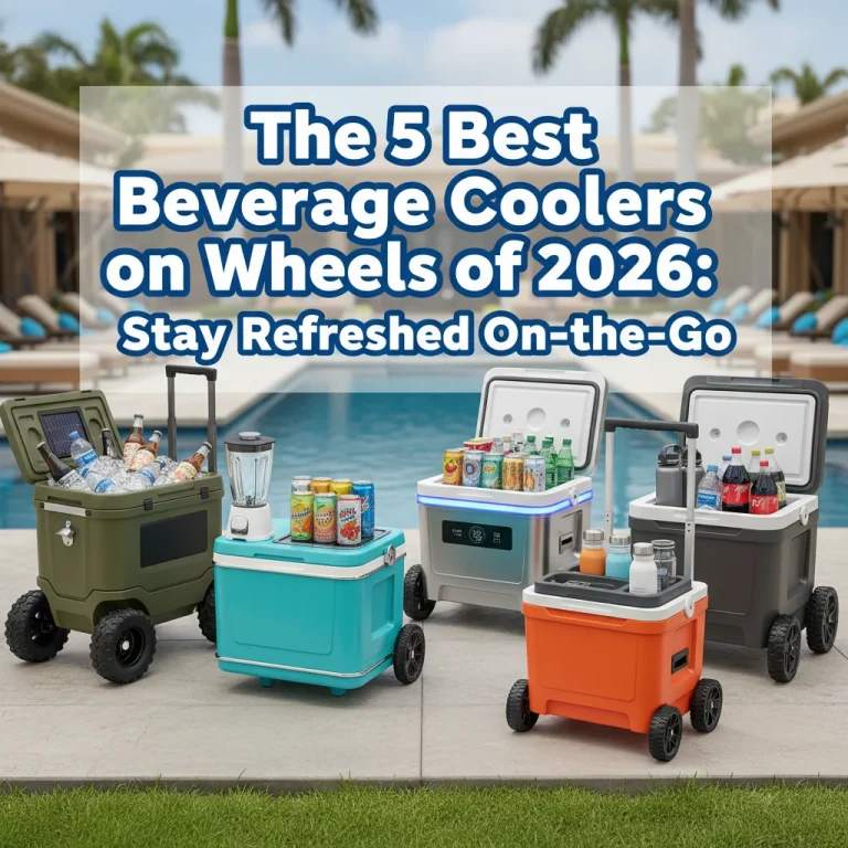 The 5 Best Beverage Coolers on Wheels of 2026: Stay Refreshed On-the-Go