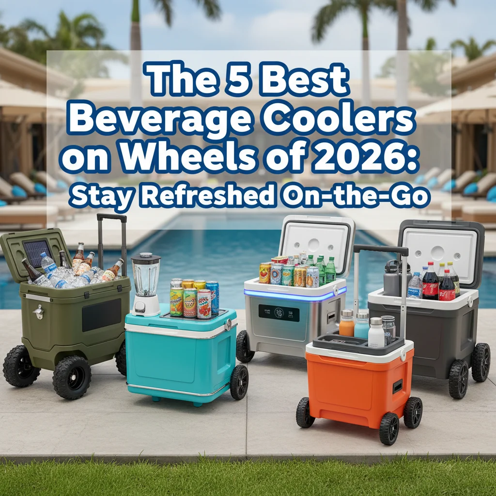 The 5 Best Beverage Coolers on Wheels of 2026: Stay Refreshed On-the-Go