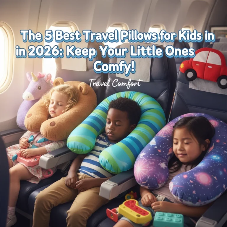 The 5 Best Travel Pillows for Kids in 2026: Keep Your Little Ones Comfy!