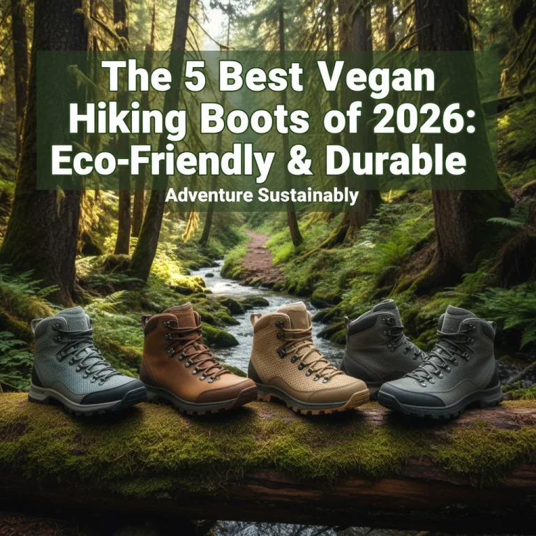 The 5 Best Vegan Hiking Boots of 2026: Eco-Friendly & Durable