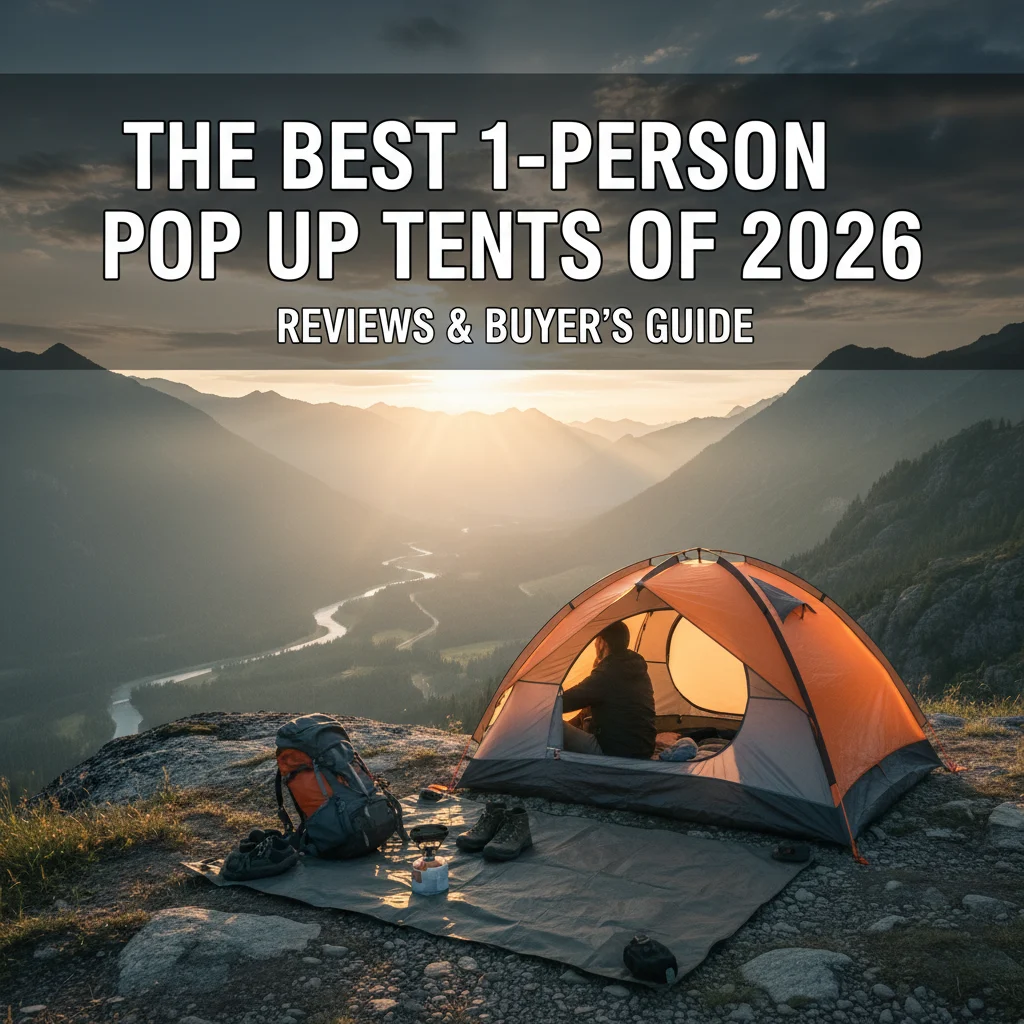 The Best 1-Person Pop Up Tents of 2026: Reviews & Buyer’s Guide