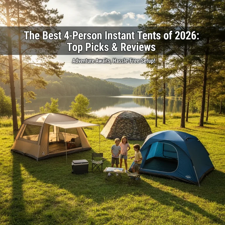 The Best 4-Person Instant Tents of 2026: Top Picks & Reviews