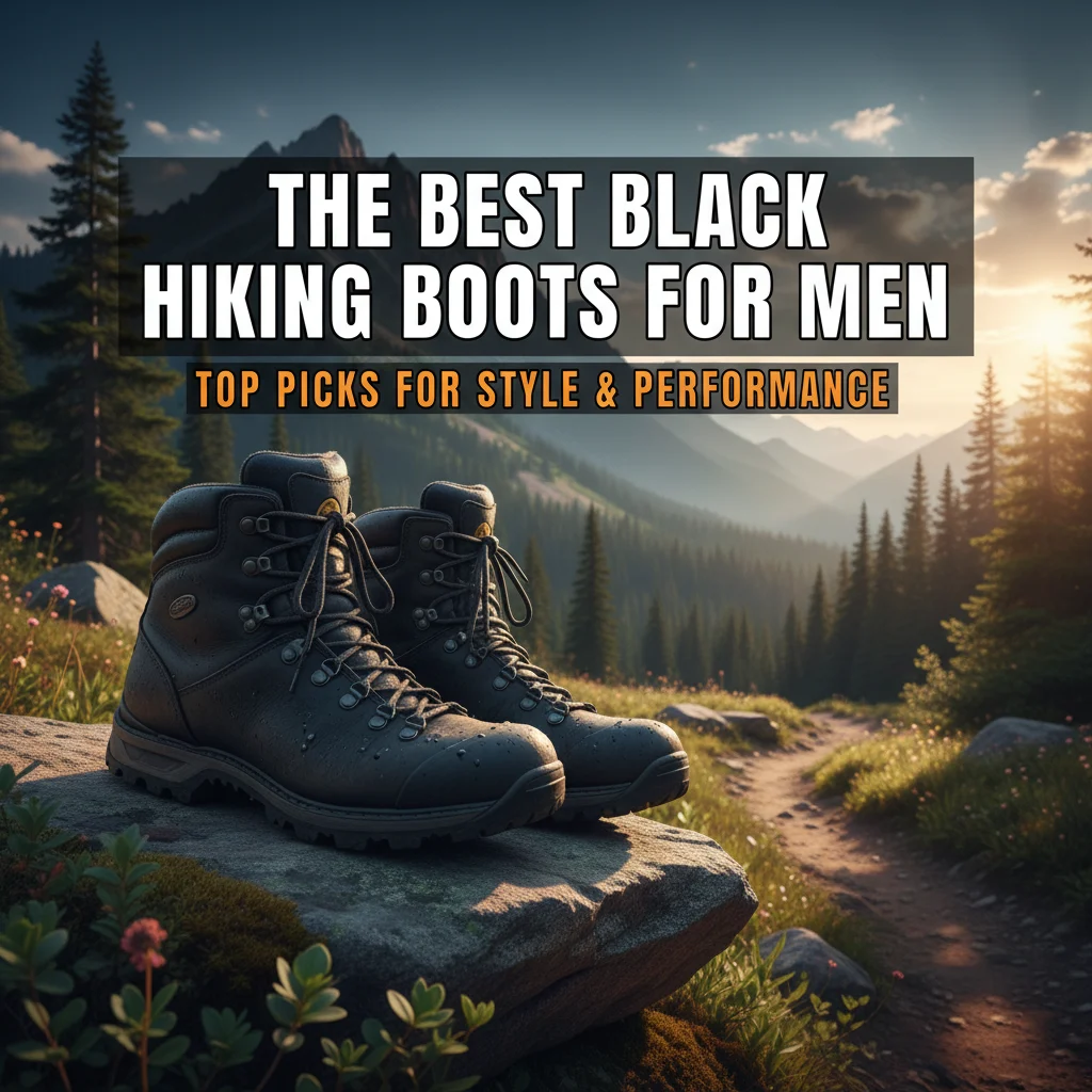 The Best Black Hiking Boots for Men: Top Picks for Style & Performance