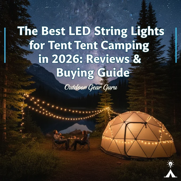 The Best LED String Lights for Tent Camping in 2026: Reviews & Buying Guide
