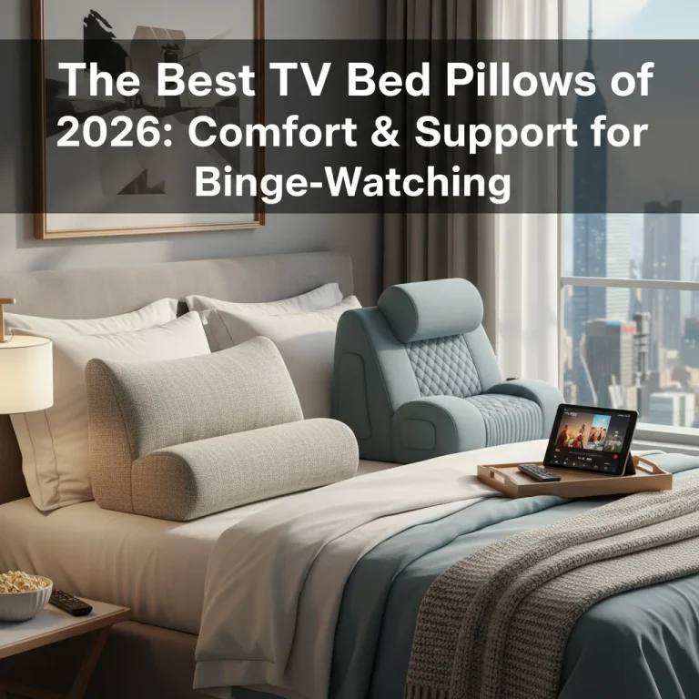 The Best TV Bed Pillows of 2026: Comfort & Support for Binge-Watching