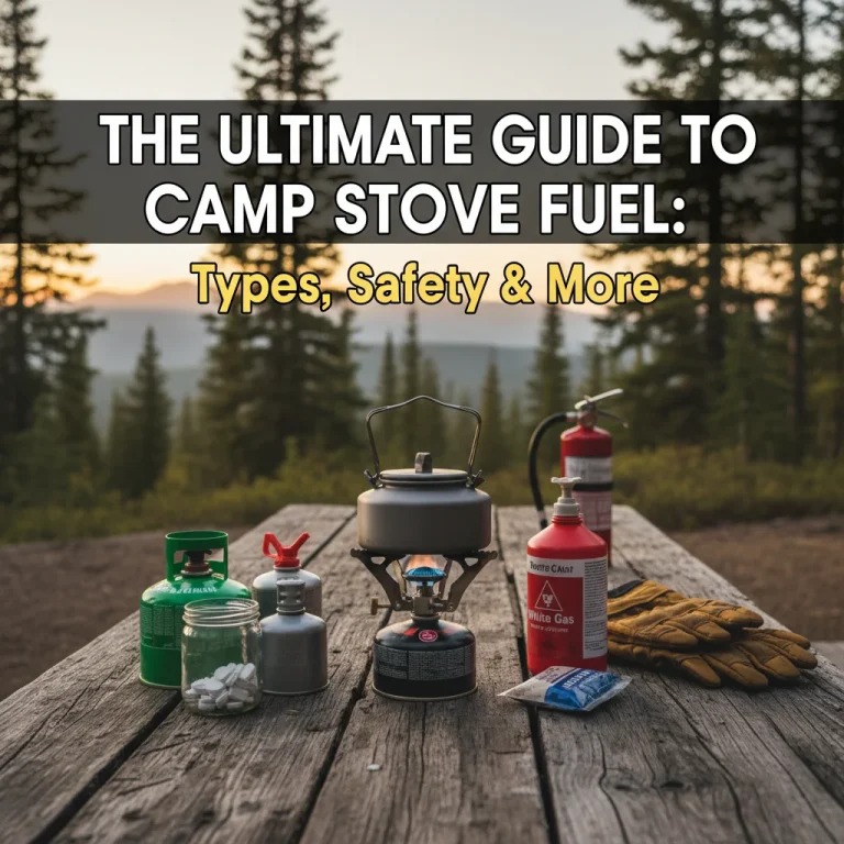 The Ultimate Guide to Camp Stove Fuel: Types, Safety & More