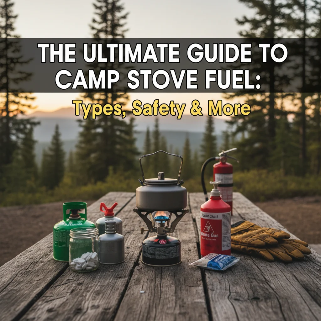 The Ultimate Guide to Camp Stove Fuel: Types, Safety & More