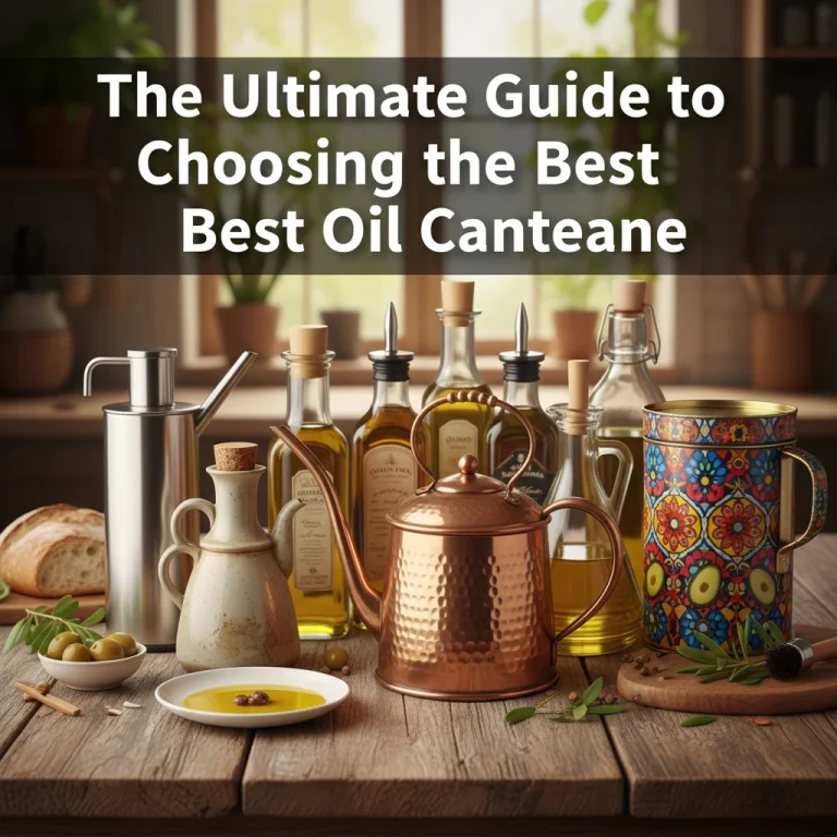 The Ultimate Guide to Choosing the Best Oil Canteen