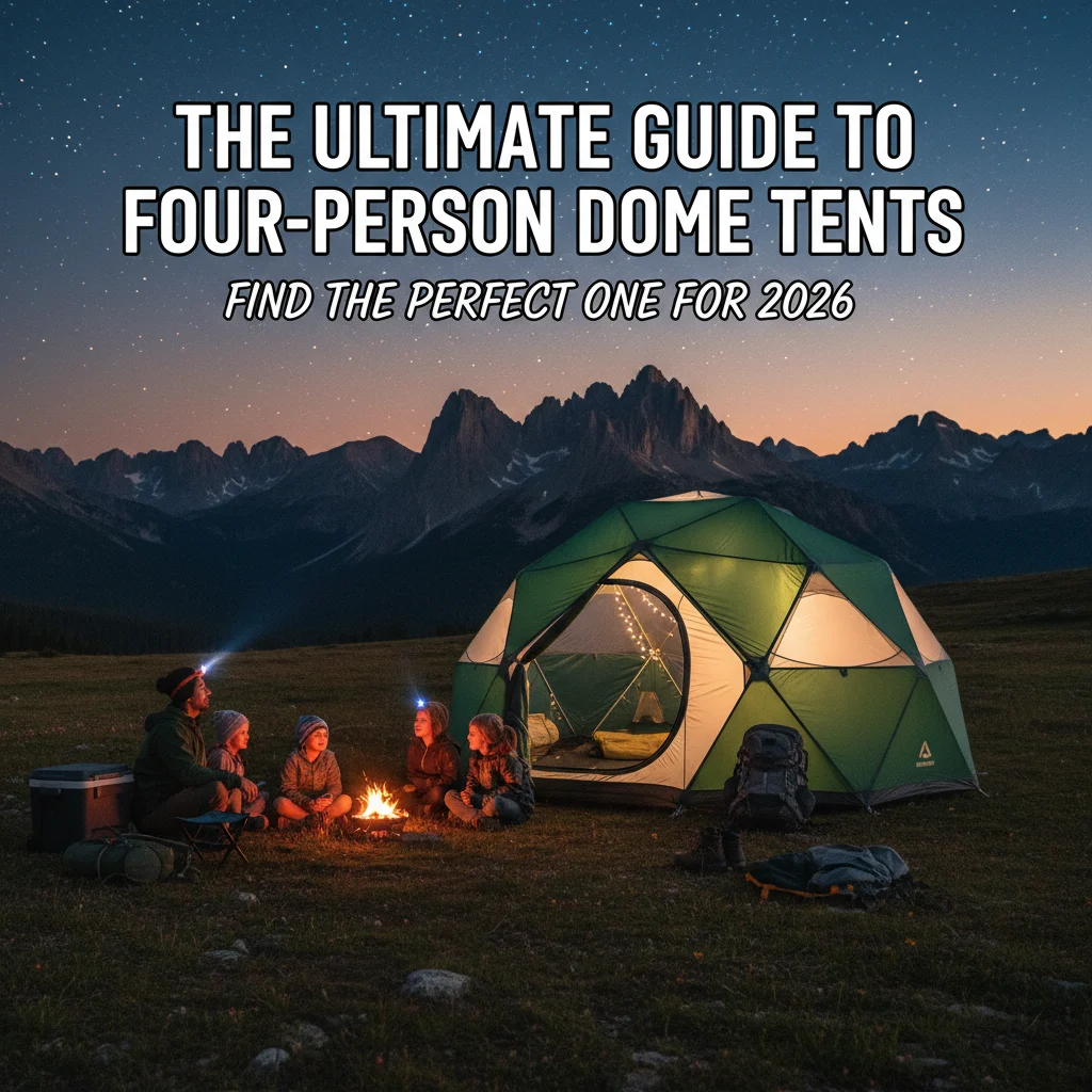 The Ultimate Guide to Four-Person Dome Tents: Find the Perfect One for 2026