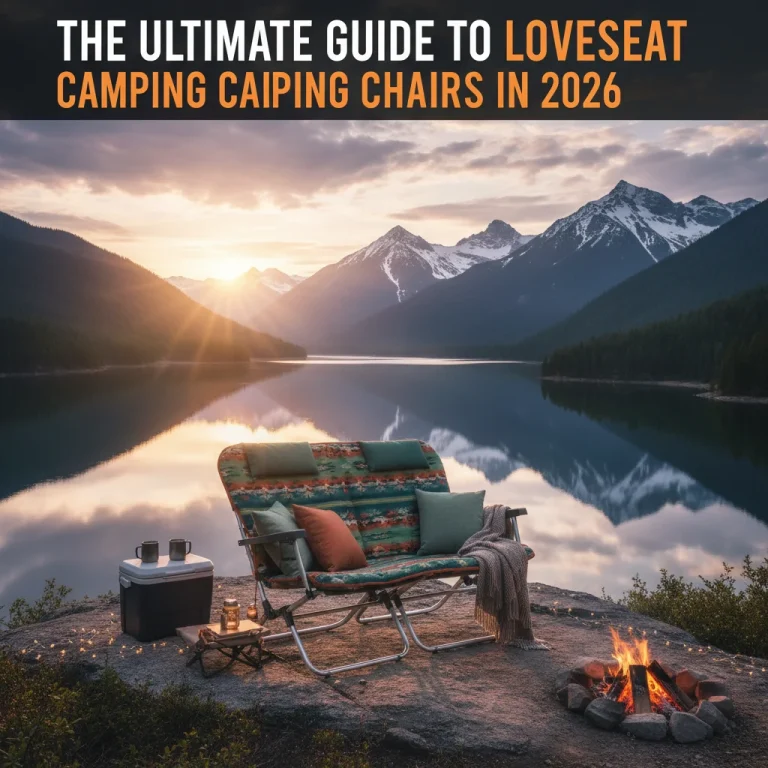 The Ultimate Guide to Loveseat Camping Chairs in 2026