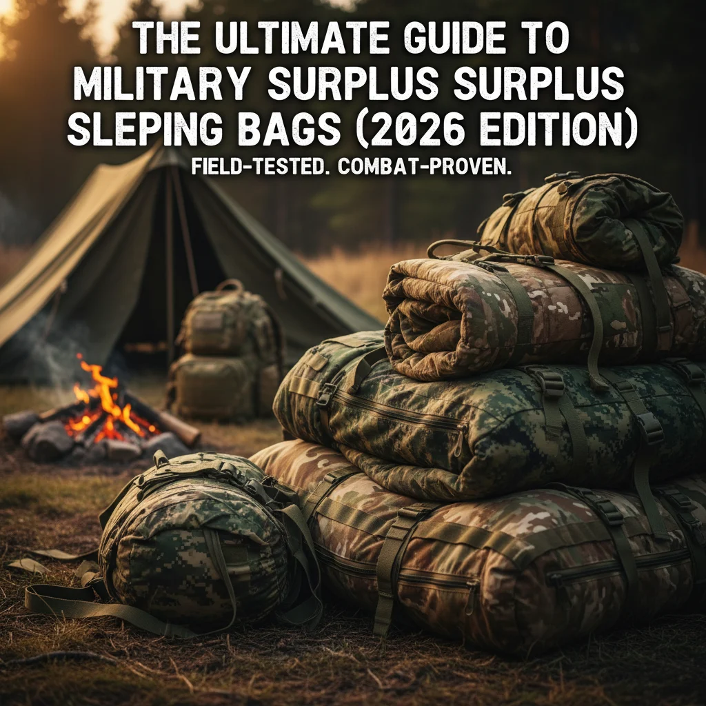 The Ultimate Guide to Military Surplus Sleeping Bags (2026 Edition)