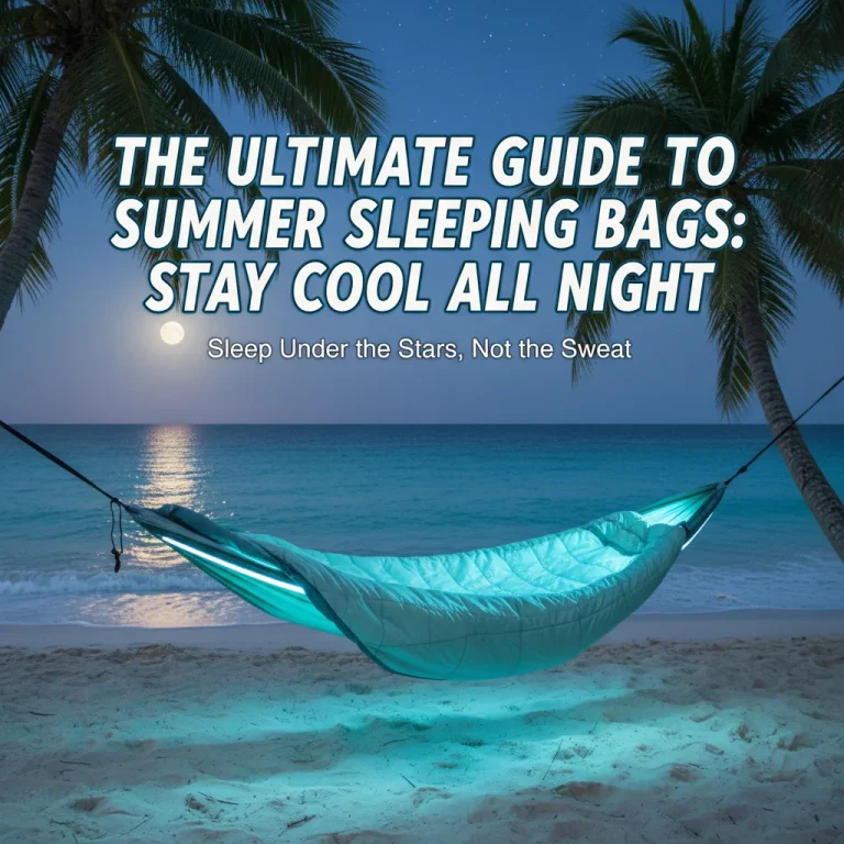 The Ultimate Guide to Summer Sleeping Bags: Stay Cool All Night