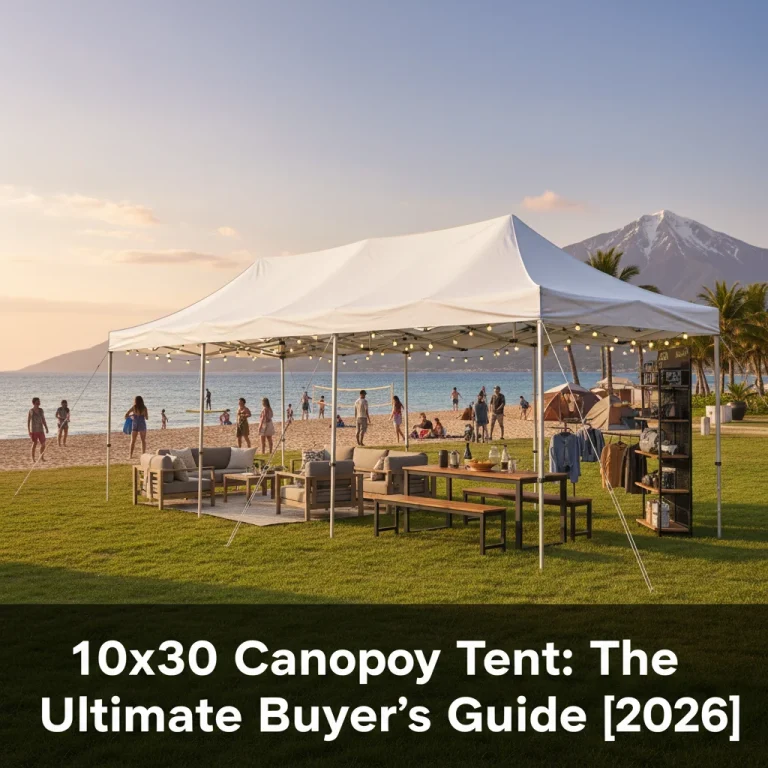 10×30 Canopy Tent: The Ultimate Buyer’s Guide [2026]