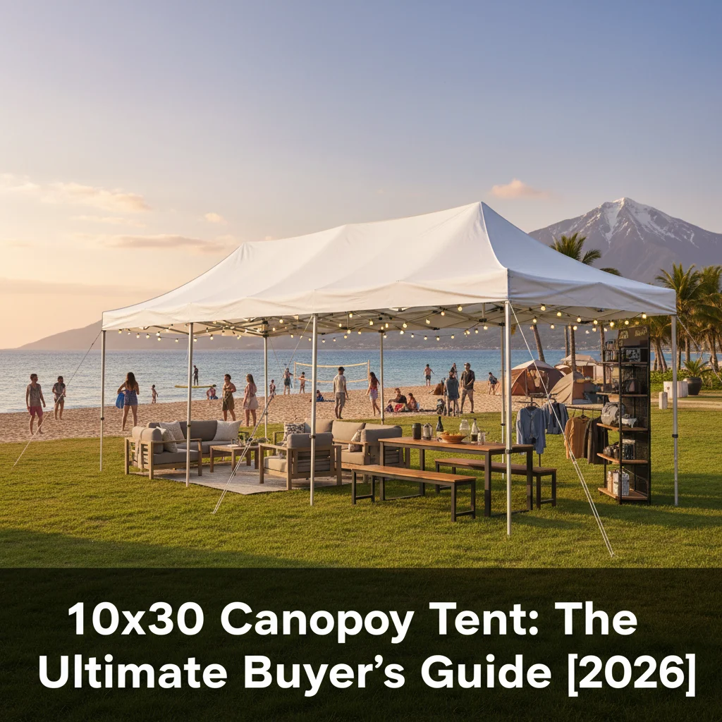 10×30 Canopy Tent: The Ultimate Buyer’s Guide [2026]