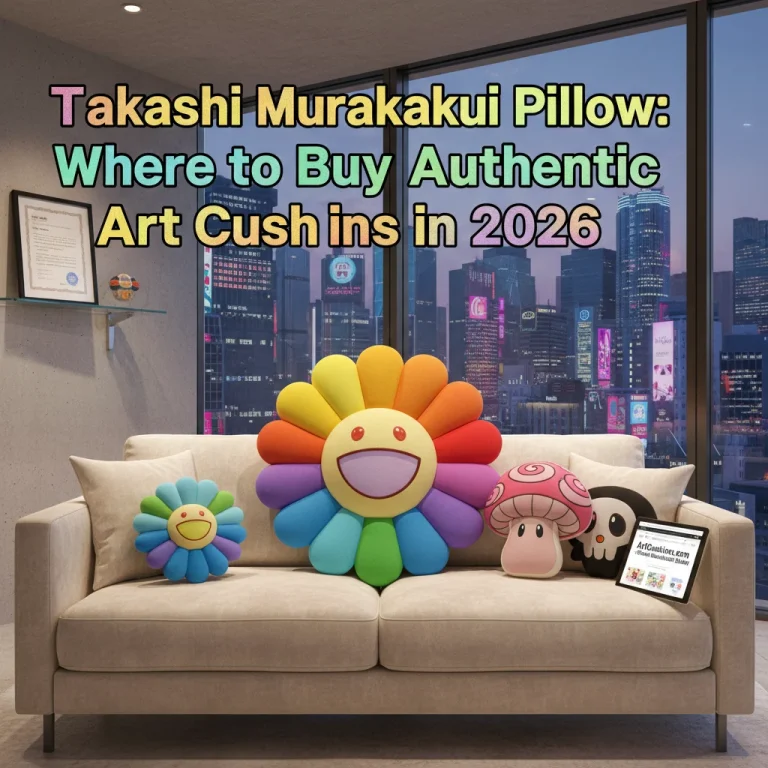 Takashi Murakami Pillow: Where to Buy Authentic Art Cushions in 2026
