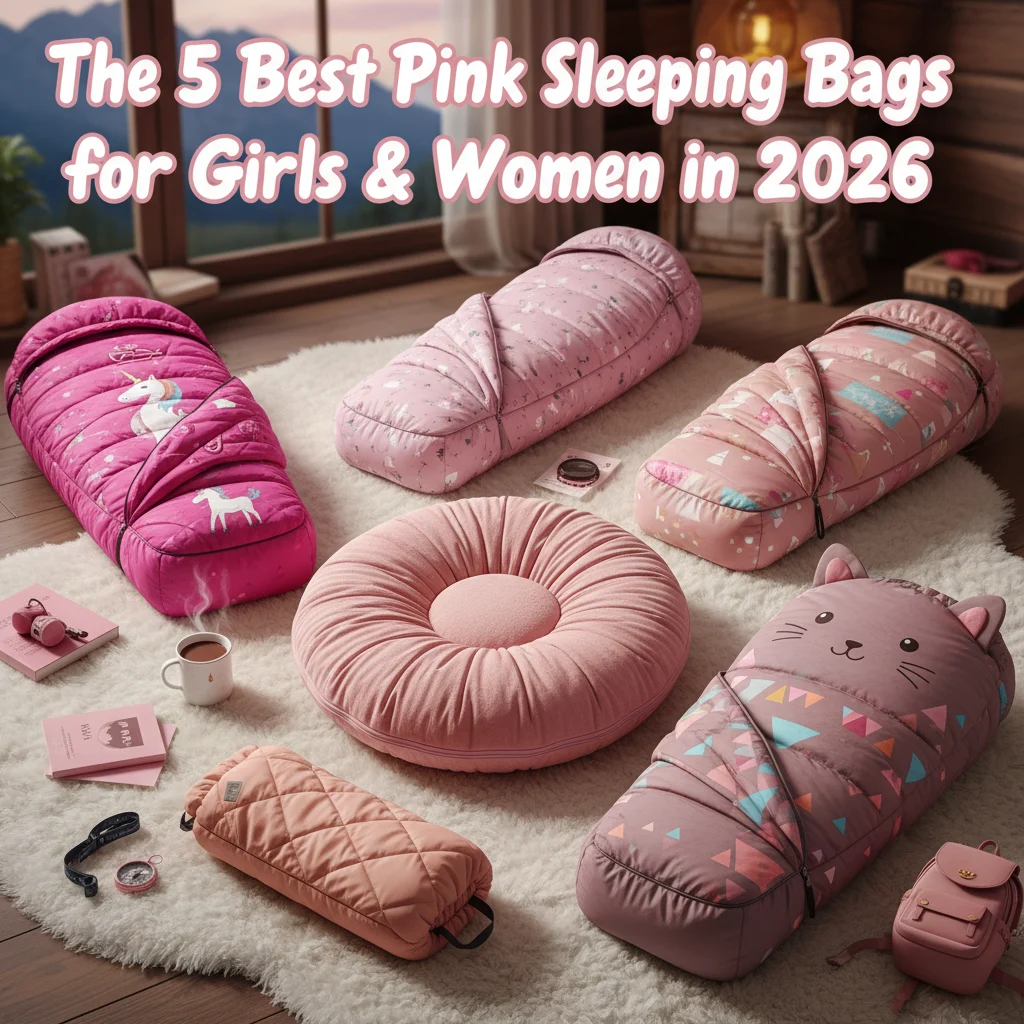 The 5 Best Pink Sleeping Bags for Girls & Women in 2026