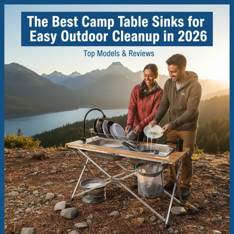 The Best Camp Table Sinks for Easy Outdoor Cleanup in 2026