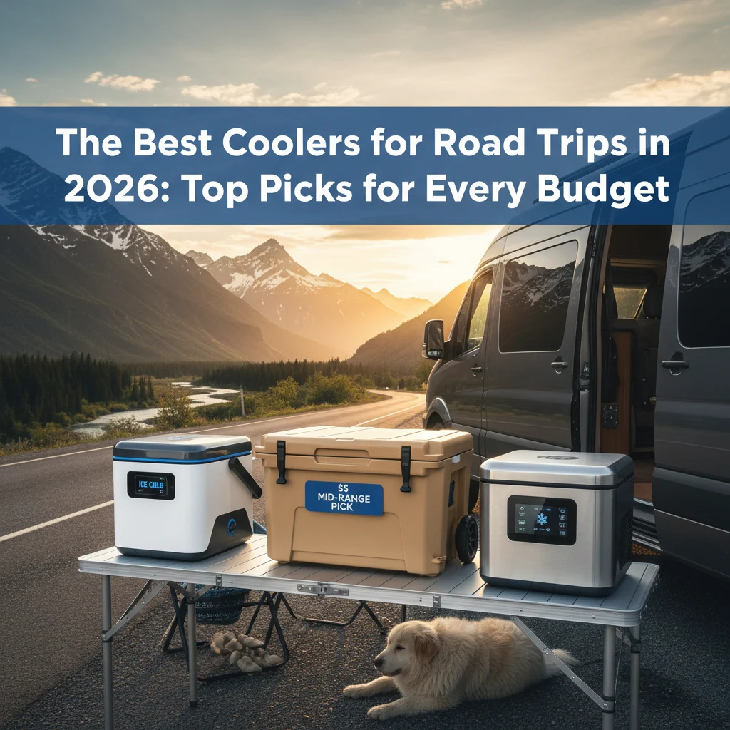 The Best Coolers for Road Trips in 2026: Top Picks for Every Budget