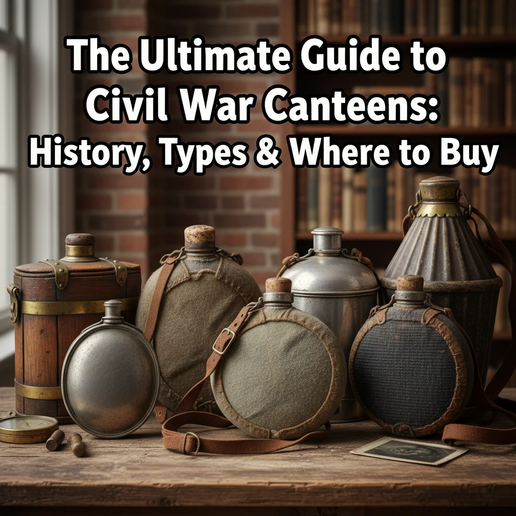 The Ultimate Guide to Civil War Canteens: History, Types & Where to Buy