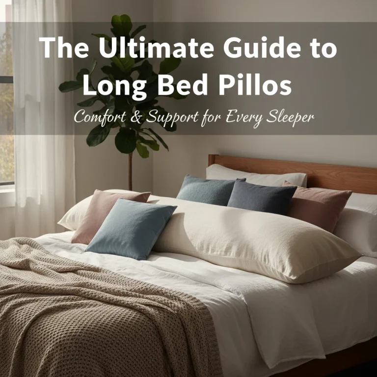 The Ultimate Guide to Long Bed Pillows: Comfort & Support for Every Sleeper